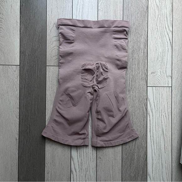 SKIMS High-Waisted Shapewear in Dusty Pink - Picture 3 of 5